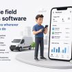 Mobile field sales software